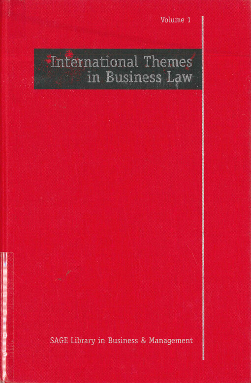 International themes in business law. Volume 1