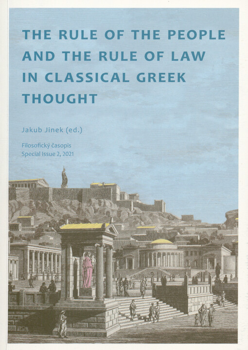 The rule of the people and the rule of law in classical Greek thought