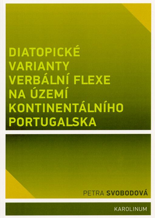 Diatopické varianty verbální flexe na území kontinentálního Portugalska