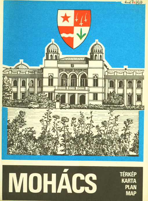 Mohács : térkép = karta = plan = map