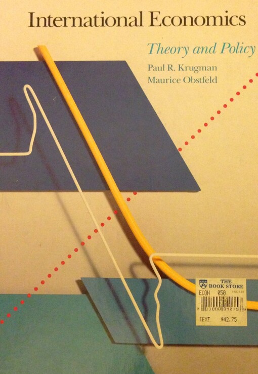 Internl Econ: Theory & Policy