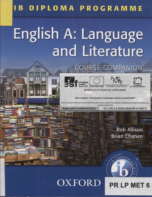 English A: language and literature. Course companion