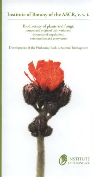 Biodiversity of plants and fungi, sources and origin of their variation, dynamics of populations, communities and ecosystems : development of the Průhonice Park, a national heritage site