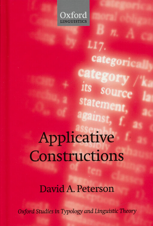 Applicative constructions