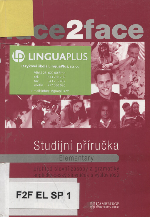 Face2face : elementary : studijní příručka