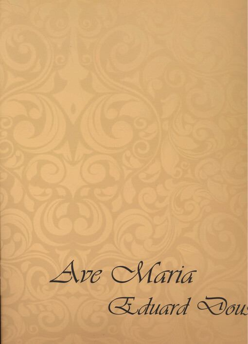 Ave Maria pro tenor a klavír