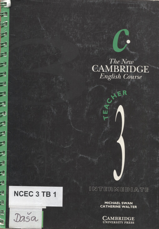 The new Cambridge English course. 3 intermediate, Teacher