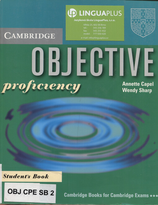 Objective proficiency. Student's book