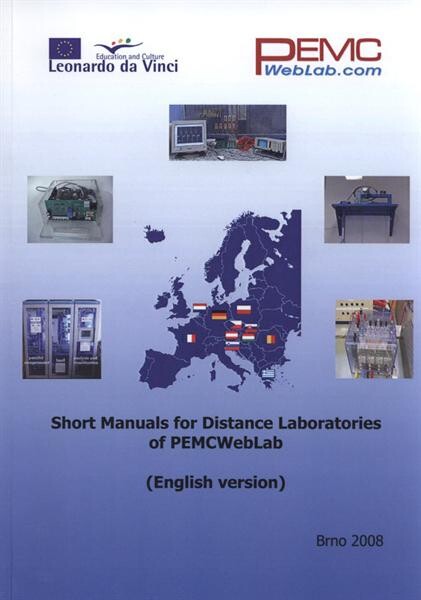 Short manuals for distance laboratories of PEMCWebLab : (English version)