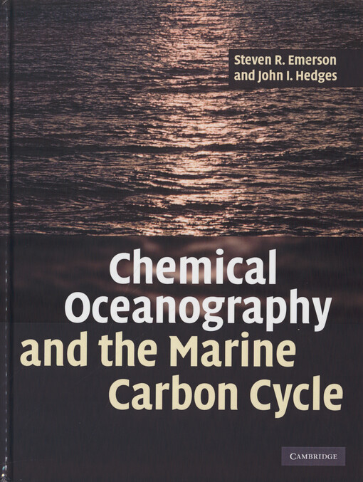 Chemical oceanography and the marine carbon cycle