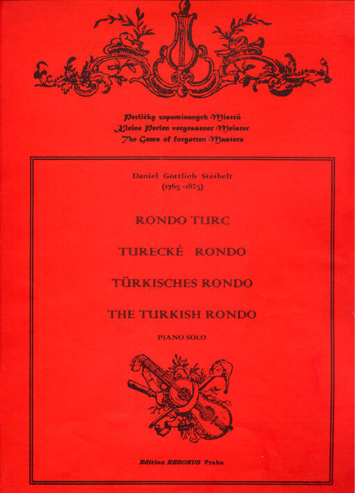 Rondo turc Turecké rondo = Türkisches Rondo = The Turkish rondo : piano solo