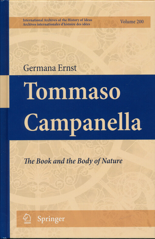 Tommaso Campanella : the book and the body of nature