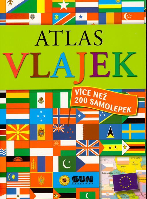 Atlas vlajek : více než 200 samolepek