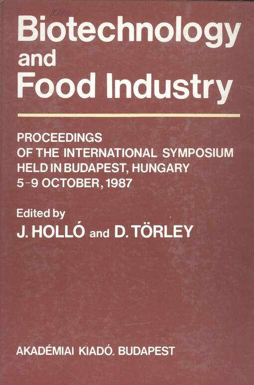 Biotechnology and food industry