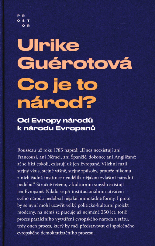 Co je to národ?: od Evropy národů k národu Evropanů