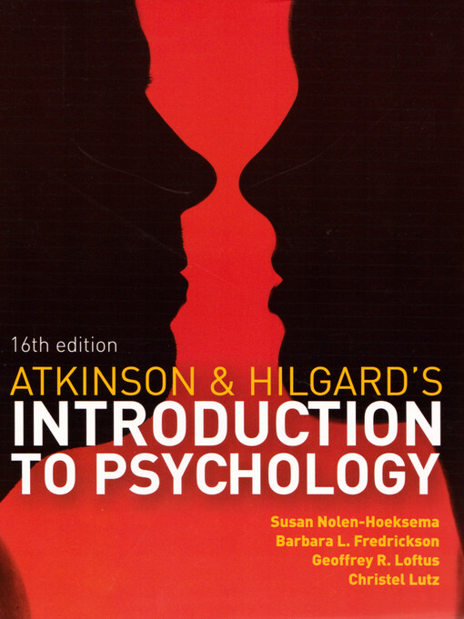 Atkinson & Hilgard's introduction to psychology