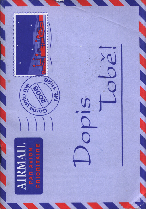 Dopis Tobě!