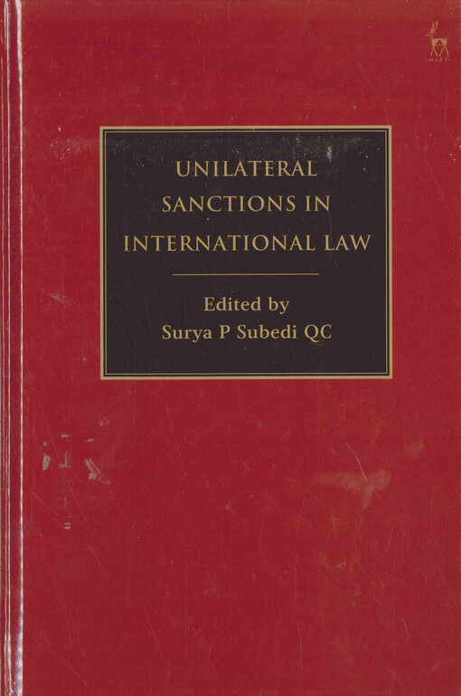 Unilateral sanctions in international law