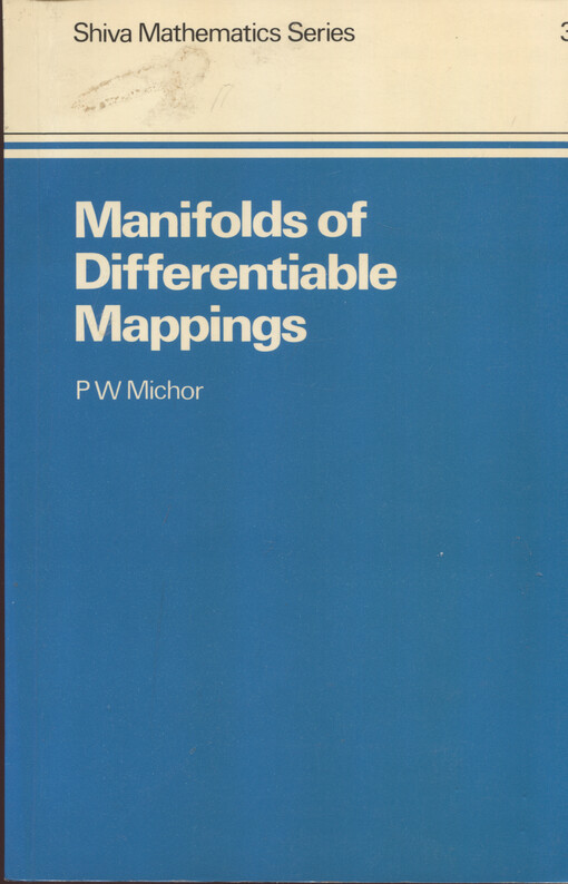 Manifolds of differentiable mappings