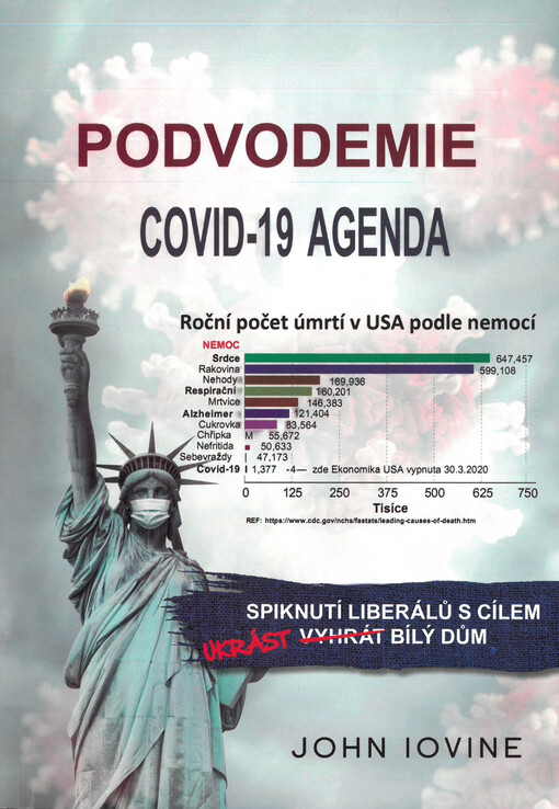 Podvodemie: Agenda COVID-19 : spiknutí levice s cílem získat ukrást Bílý dům