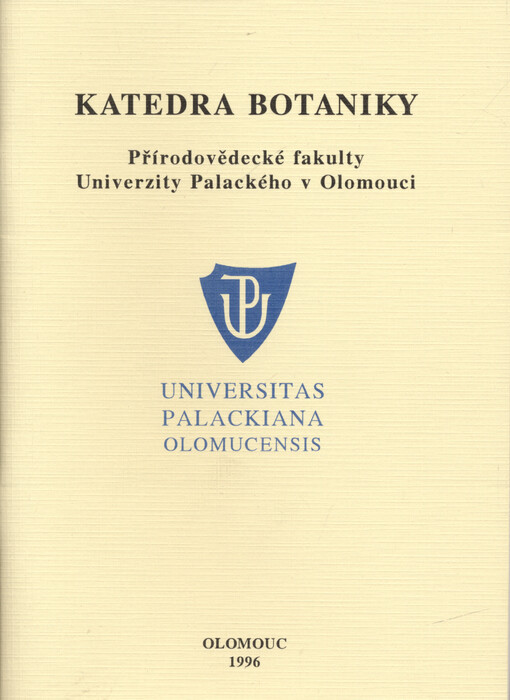 Katedra botaniky Přírodovědecké fakulty Univerzity Palackého v Olomouci