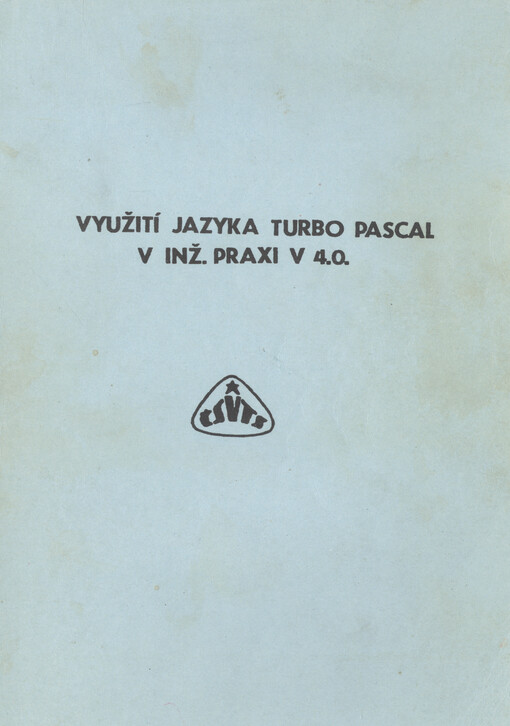 Využití jazyka Turbo Pascal v inženýrské praxi v 4.0