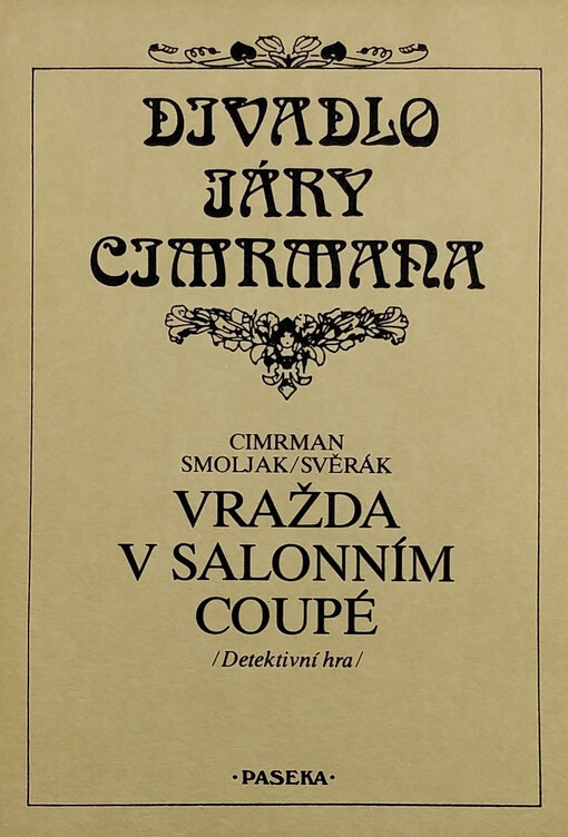 Vražda v salonním coupé :detektivní hra