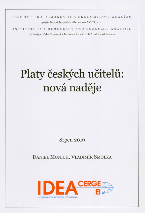 Platy českých učitelů: nová naděje