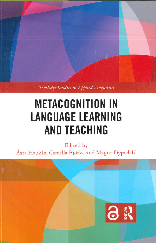 Metacognition in language learning and teaching