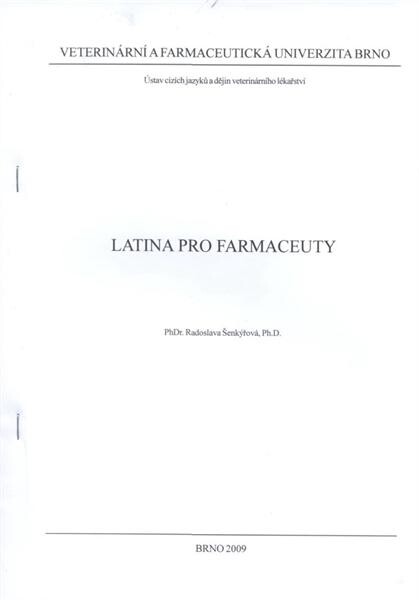 Latina pro farmaceuty