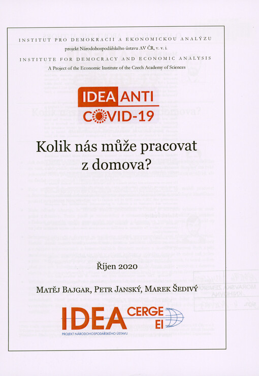 Kolik nás může pracovat z domova?