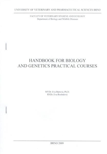 Handbook for biology and genetics practical courses