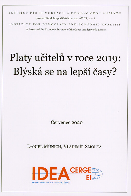 Platy učitelů v roce 2019 : blýská se na lepší časy?