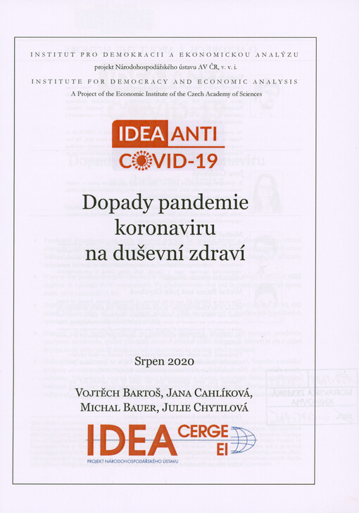 Dopady pandemie koronaviru na duševní zdraví