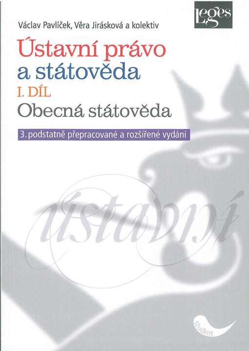 Ústavní právo a státověda. 1. díl, Obecná státověda