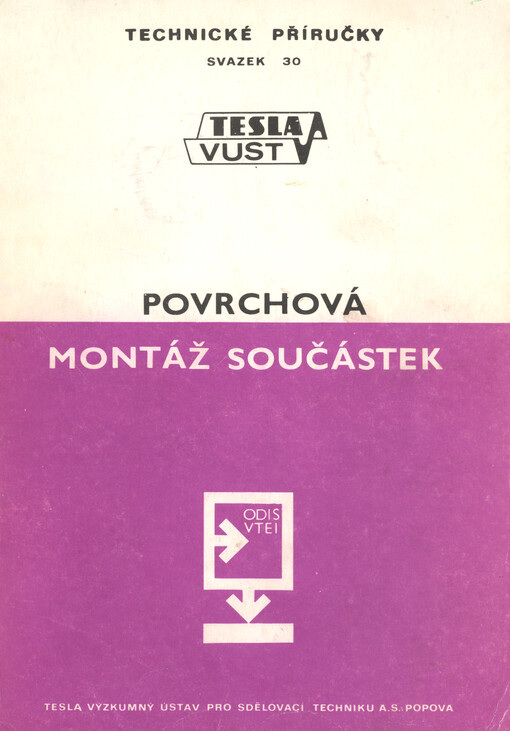 Povrchová montáž součástek