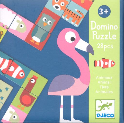 Domino Puzzle. Animaux