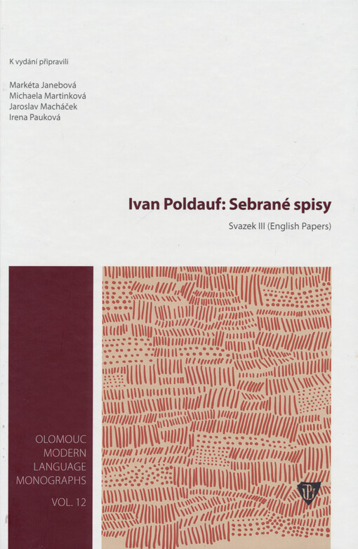 Ivan Poldauf: Sebrané spisy. Svazek III, (English papers)