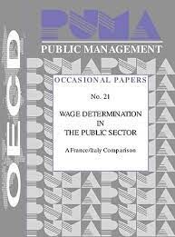 Wage Determination in the Public Sector: France Italy Comparison Using