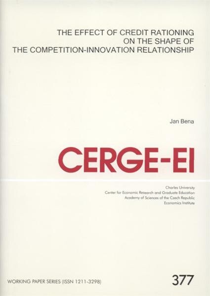The effect of credit rationing on the shape of the competition-innovation relationship