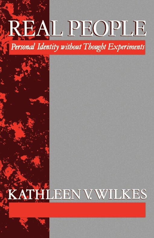 Real People: Personal Identity without Thought Experiments