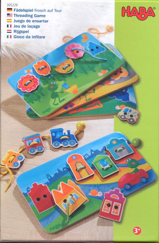 Prošívací hra : žabička na cestách