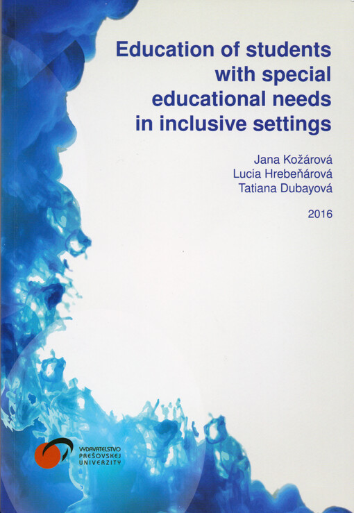 Education of students with special educational needs in inclusive settings