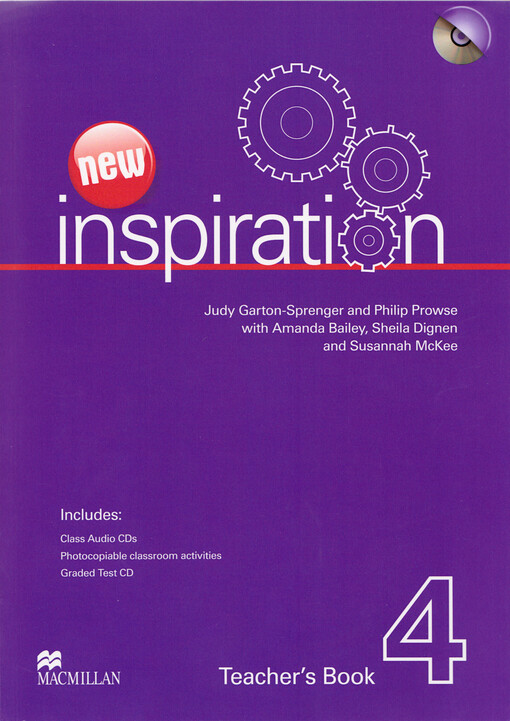 New inspiration 4. Teacher's book