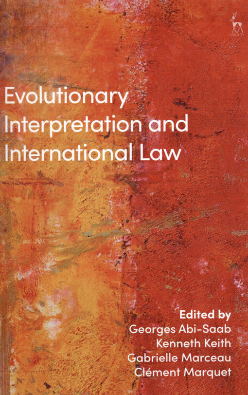 Evolutionary interpretation and international law