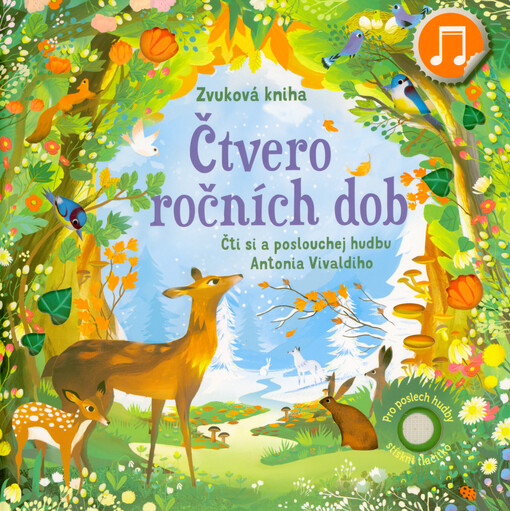 Čtvero ročních dob : zvuková kniha : čti si a poslouchej hudbu Antonia Vivaldiho