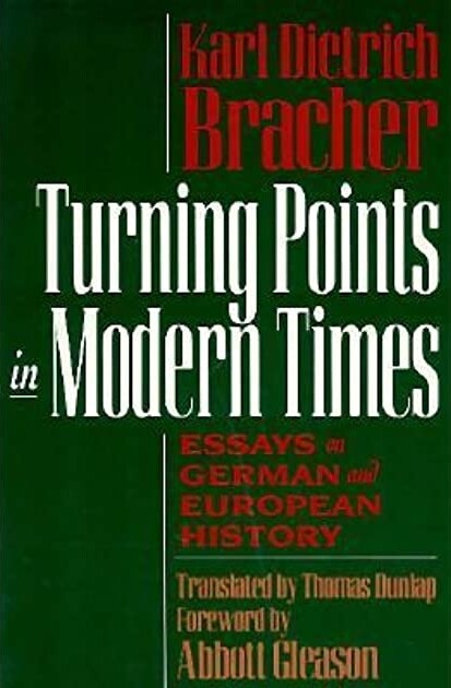 Turning Points in Modern Times: Essays on German and European History