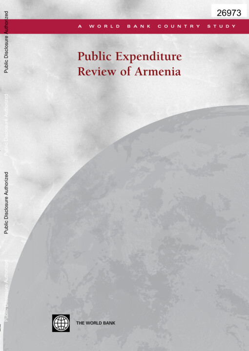 Public Expenditure Review of Armenia (Country Studies)