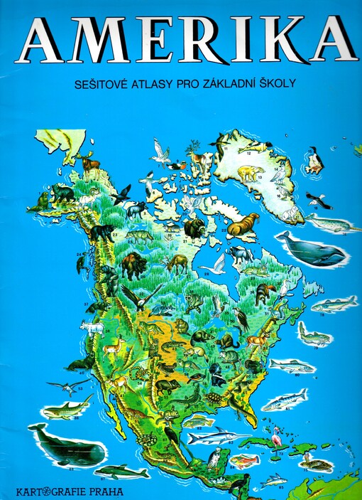 Amerika sešitové atlasy pro základní školy