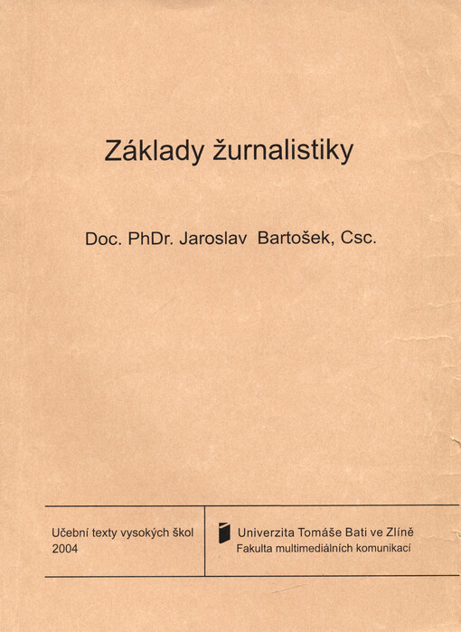 Základy žurnalistiky